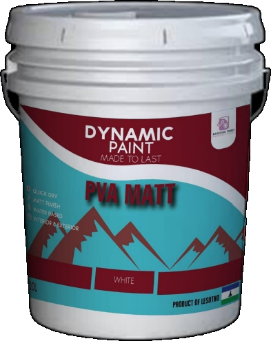 Dynamic Paint Matt Finish All Weather Paint 20L bucket